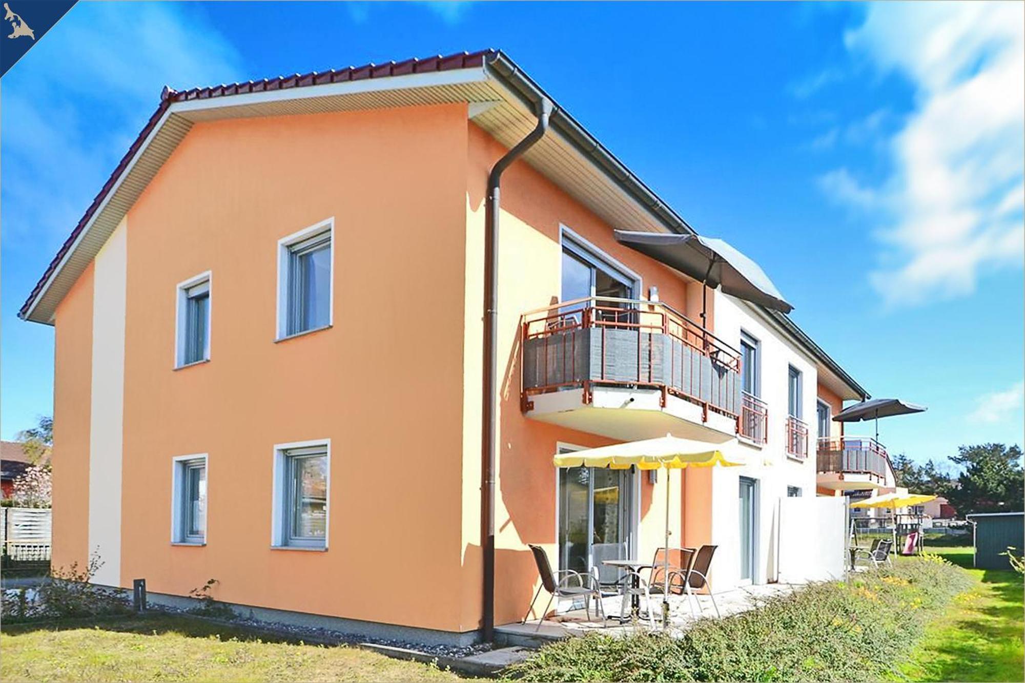 Haus Triade Ferienwohnung Triade 3 ツィノヴィッツ エクステリア 写真